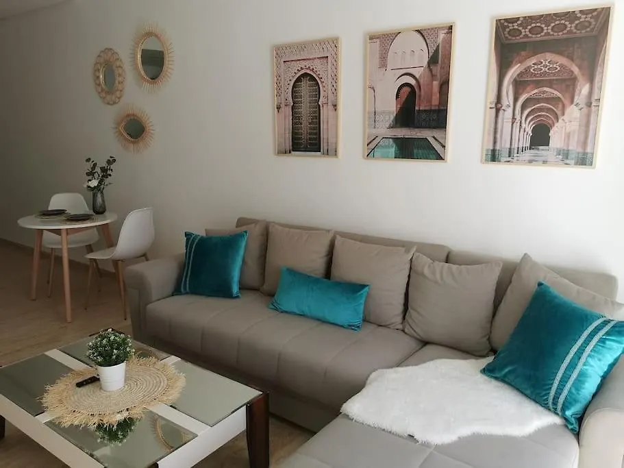 Superbe Appart Cosy Au Centre De Casa+Free Parking Kazablanka